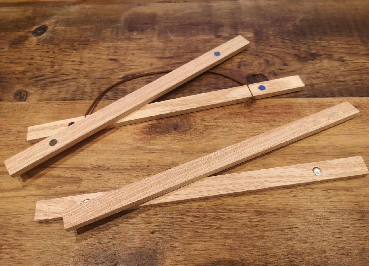 Solid Oak Picture Hanger